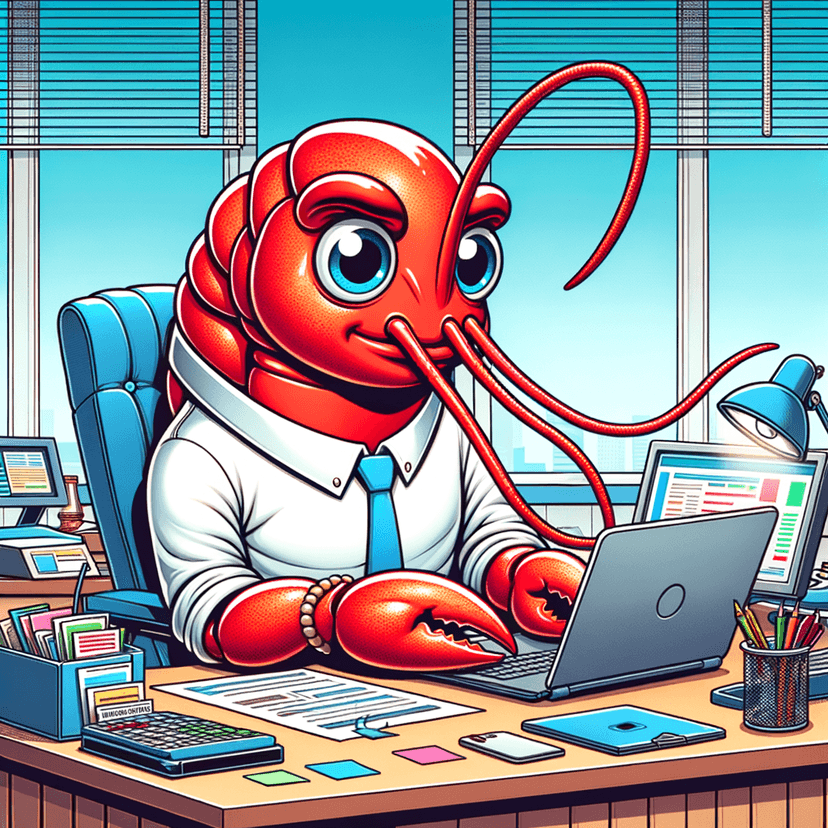 Omar au travail